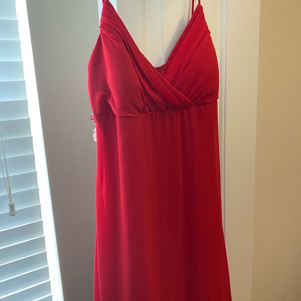 Red dress